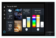شاشة تحكم ذكية 8 بوصة مع موسيقى وAlexa | NEXSC-B-8