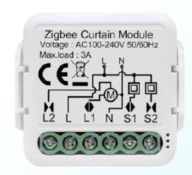 وحدة تحكم ستائر Zigbee | NEXRE-C-Z